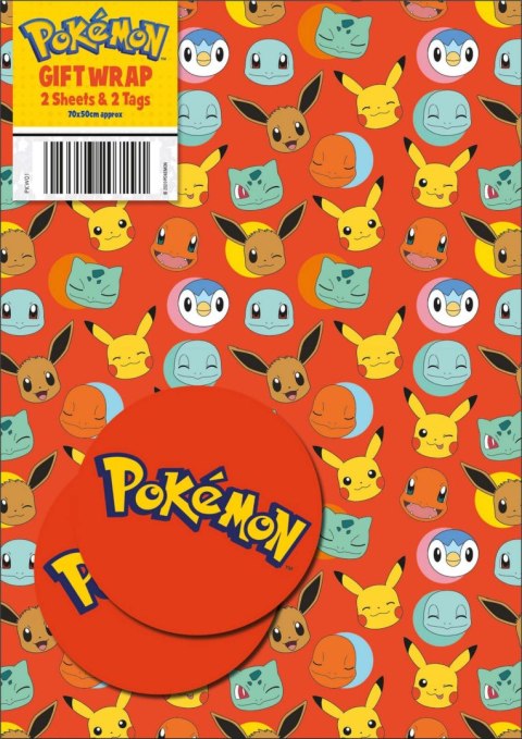 Pokemon - papier do pakowania