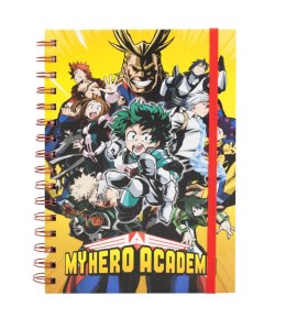 My Hero Academia Bohaterowie - notes A5 kołozeszyt