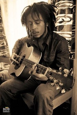 Bob Marley (Sepia) - plakat