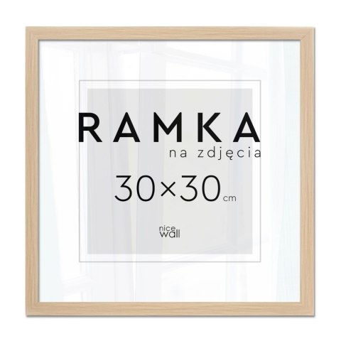 Ramka na zdjęcia 30x30 cm Buk