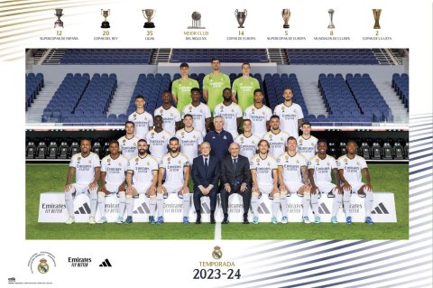 Real Madrid 2023/2024 - plakat