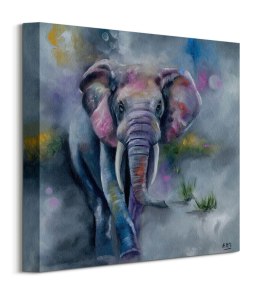 Elephant Stride - obraz na płótnie