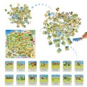 CASTORLAND Puzzle edukacyjne układanka Mapa Polski 128 elementów 6+