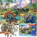 CASTORLAND Puzzle układanka 120 elementów Dinosaur Volcanos - Dinozaury przy wulkanach 6+