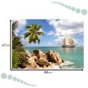 CASTORLAND Puzzle układanka 1500 elementów Sailing in Paradise - Żeglowanie w raju 68x47cm