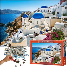 CASTORLAND Puzzle układanka 500 elementów Summer in Santorini - Lato na Santorini 9+