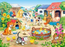 CASTORLAND Puzzle układanka 60 elementów Farm - Farma 5+