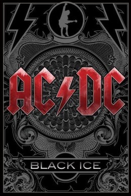AC/DC Black Ice - plakat