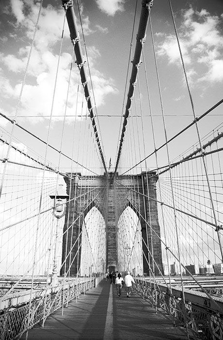 Brooklyn Bridge, New York - fototapeta