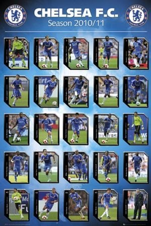 Chelsea Squad Profiles - plakat