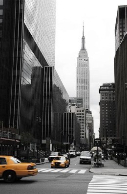 Emipre State Building, Manhattan - fototapeta