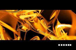 Golden abstract - fototapeta