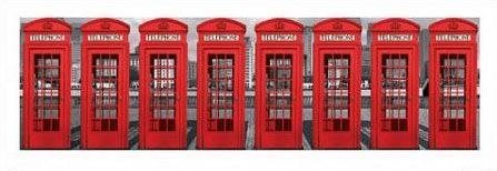 London Phoneboxes - reprodukcja