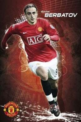 Manchester United Berbatov 08/09 - plakat