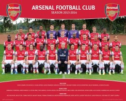 Arsenal F.C. Zdjęcie drużynowe 2013/2014 - plakat