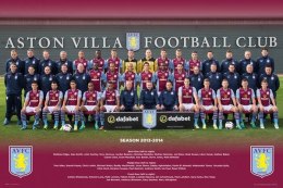 Aston Villa F.C. Zdjęcie drużynowe 13/14 - plakat