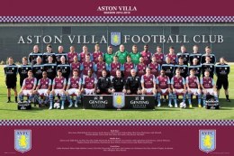 Aston Villa Team Photo 12/13 - plakat