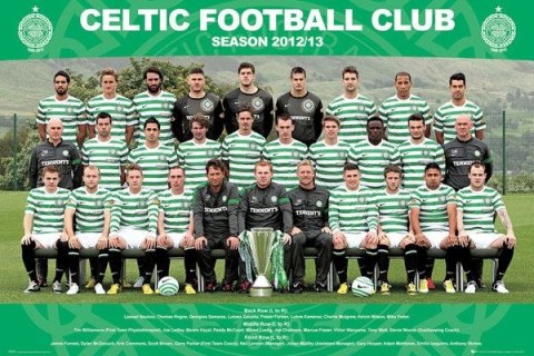 Celtic Team Photo 12/13 - plakat