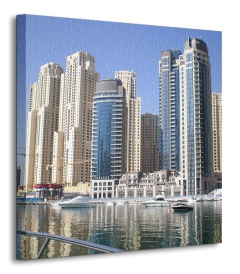 Dubai Marina Buildings - Obraz na płótnie