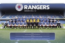 Glasgow Rangers Zdjęcie Drużynowe 11/12 - plakat