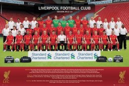 Liverpool Team Photo 12/13 - plakat