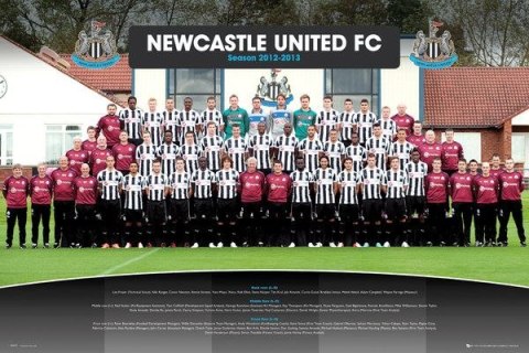 Newcastle United Team Photo 12/13 - plakat