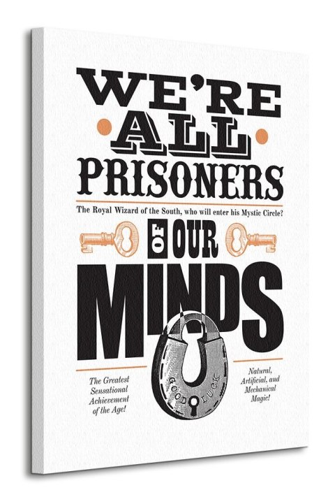 Asintended Prisoners Of Our Minds - obraz na płótnie