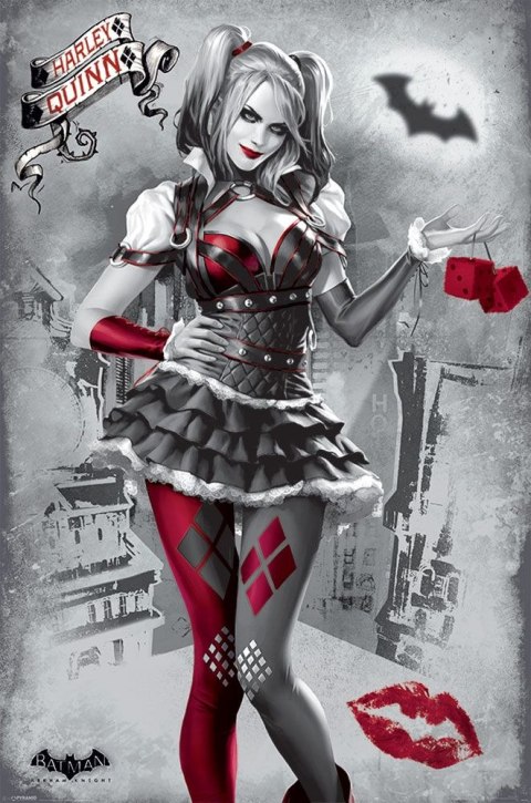 Batman Arkham Knight Harley Quinn - plakat