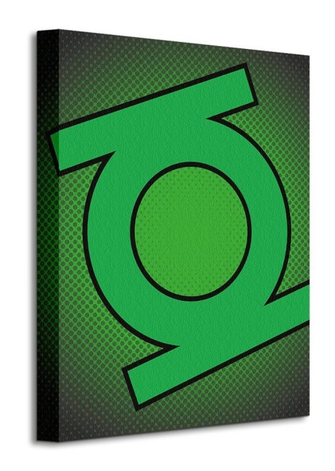 DC Comics Green Lantern Symbol - obraz na płótnie