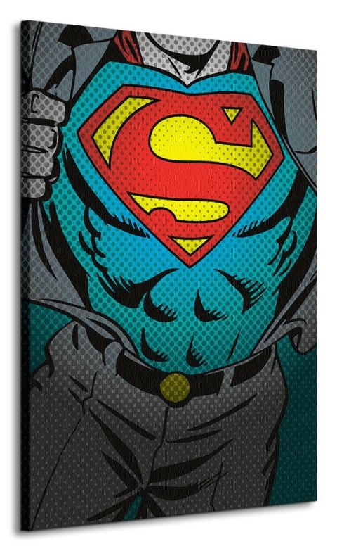 DC Comics Superman Torso - Obraz na płótnie