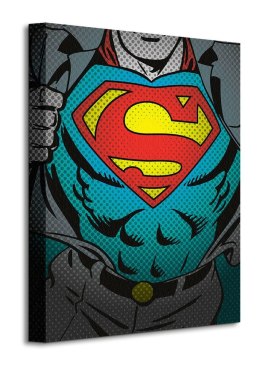 DC Comics Superman Torso - obraz na płótnie