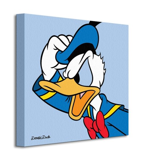 Donald Duck Blue - obraz na płótnie