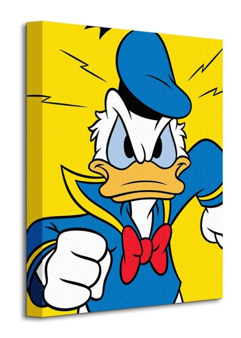 Donald Duck Mad - obraz na płótnie