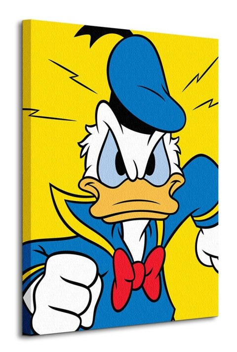 Donald Duck Mad - obraz na płótnie