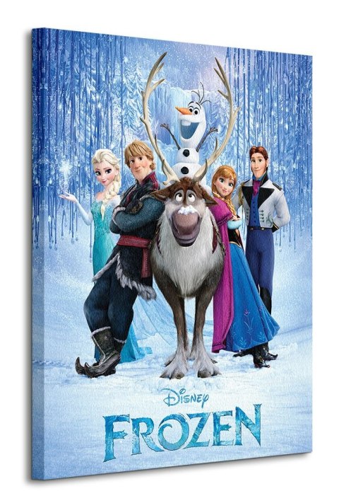 Frozen Cast - obraz na płótnie