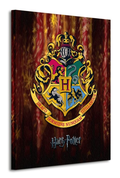 Harry Potter Hogwarts Crest - obraz na płótnie