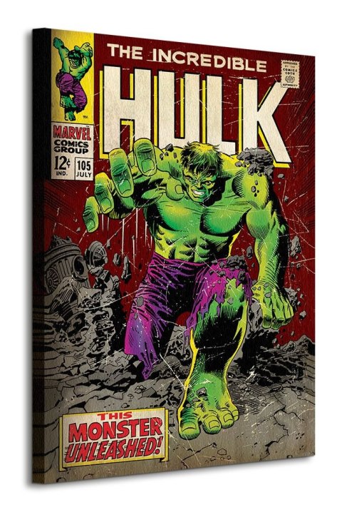 Incredible Hulk Monster Unleashed - obraz na płótnie