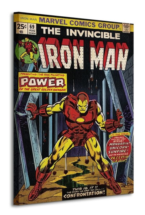 Iron Man Power - obraz na płótnie