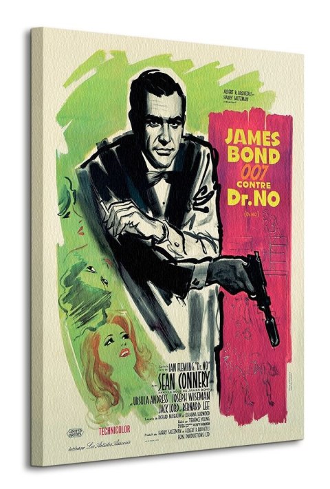 James Bond Dr No - French - obraz na płótnie