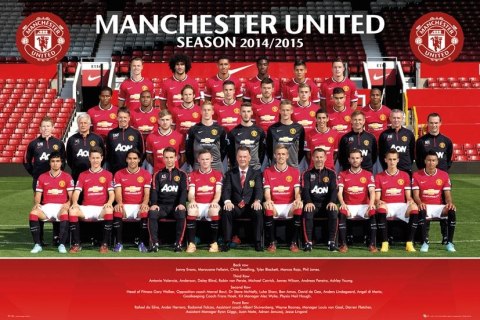 Manchester United Zdjęcie Drużynowe 14/15 - plakat