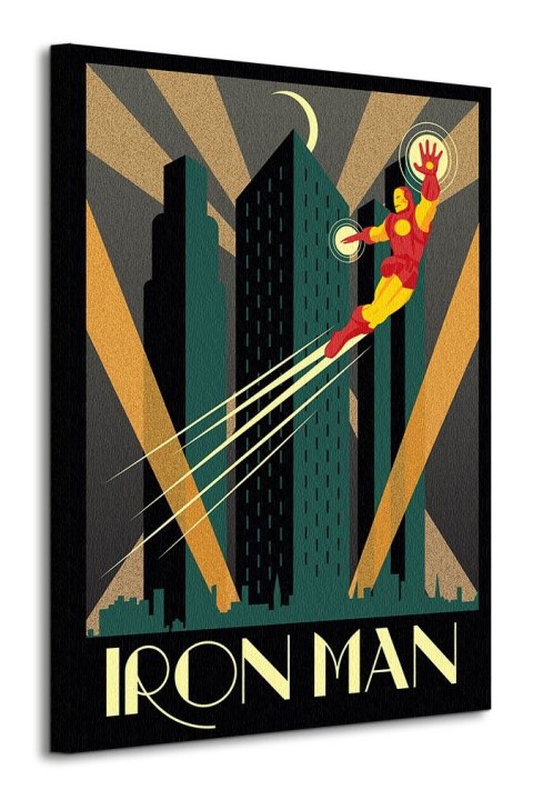 Marvel Deco Iron Man - obraz na płótnie