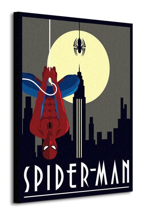Marvel Deco Spider-man Hanging - obraz na płótnie