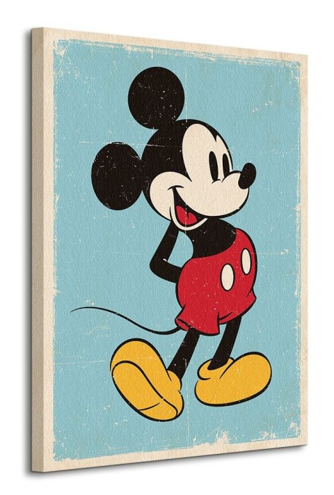 Mickey Mouse Retro - obraz na płótnie