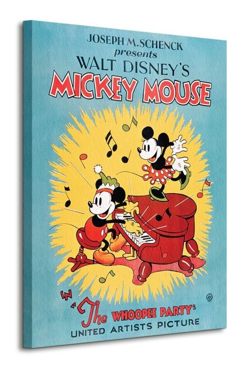 Mickey Mouse The Whoopee Party - obraz na płótnie