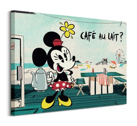 Mickey Shorts Cafe Au Lait - obraz na płótnie