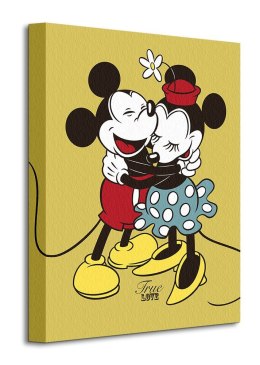 Mickey and Minnie Mouse True Love - obraz na płótnie