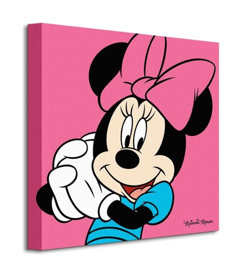 Minnie Mouse Pink - obraz na płótnie