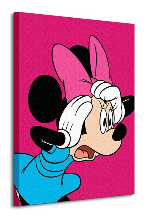 Minnie Mouse Shocked - obraz na płótnie