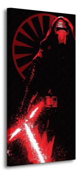 Star Wars Episode VII Kylo Ren Paint - obraz na płótnie