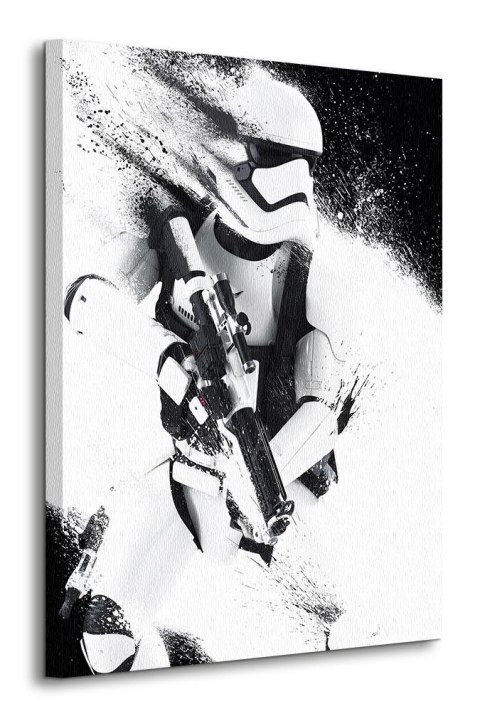 Star Wars Episode VII Stormtrooper Paint - obraz na płótnie